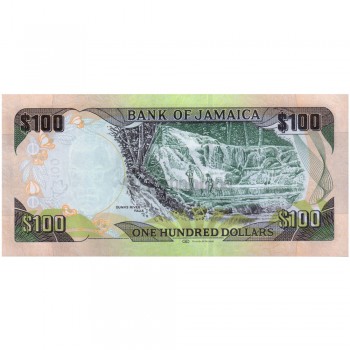 JAMAICA 100 DOLLARS 2018 P-95 UNC HYBRID POLYMER