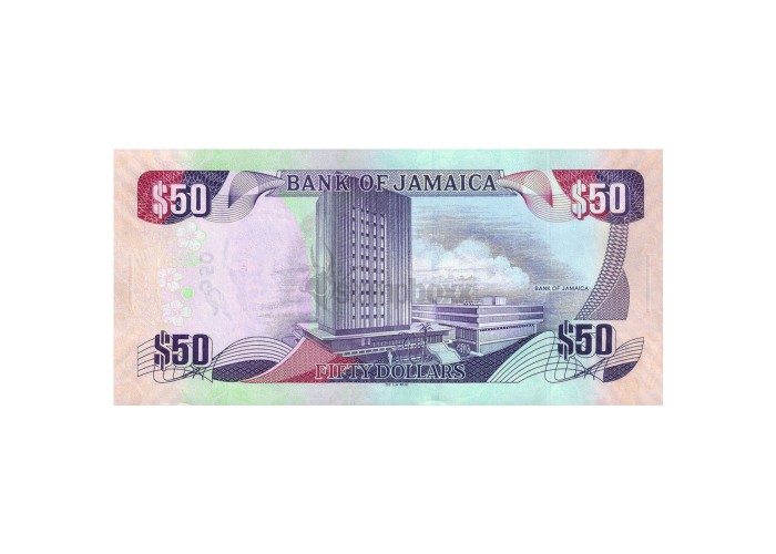 JAMAICA 50 DOLLARS 2010 P-88 UNC