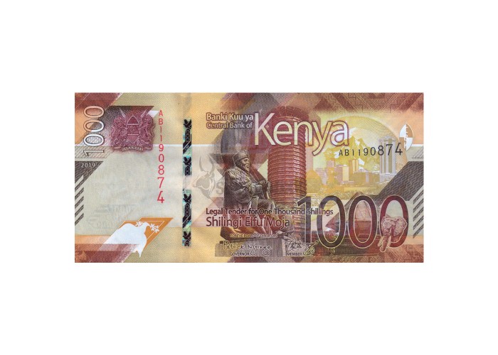 KENYA 1000 SHILLING 2019 P-NEW UNC