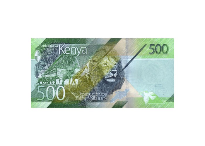 KENYA 500 SHILLING 2019 P-NEW  GEM UNC