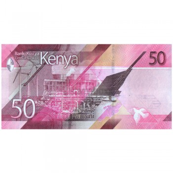 KENYA 50 SHILLING 2019 P-NEW UNC
