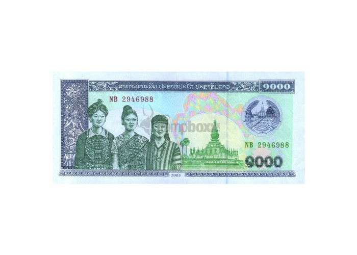 LAOS 1000 KIPS 2003 32Ab UNC