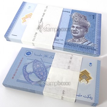 MALAYSIA 1 RINGGIT 2011 P-51c UNC POLYMER BUNDLE (NON SERIAL - OFFICIAL)