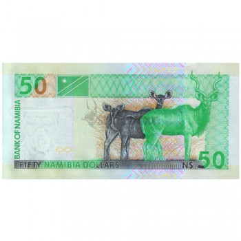 NAMIBIA 50 DOLLARS 2003 P-8 UNC