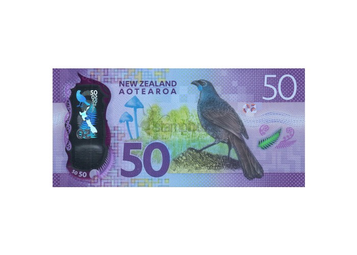 NEW ZEALAND 50 DOLLARS 2016 P-194a UNC POLYMER