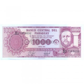 PARAGUAY 1000 GUARANIES 1998 P-214a UNC