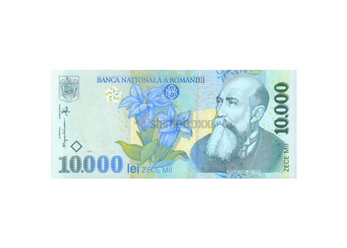 ROMANIA 10000 LEI 1999 P-108 UNC