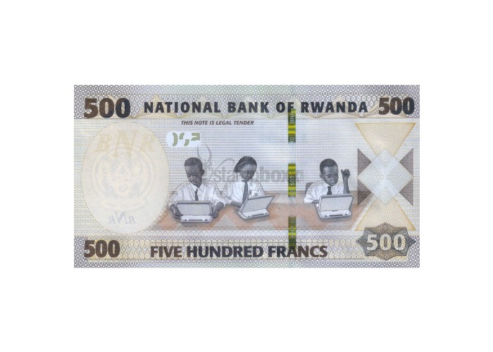 RWANDA 500 FRANCS 2019 P-NEW UNC