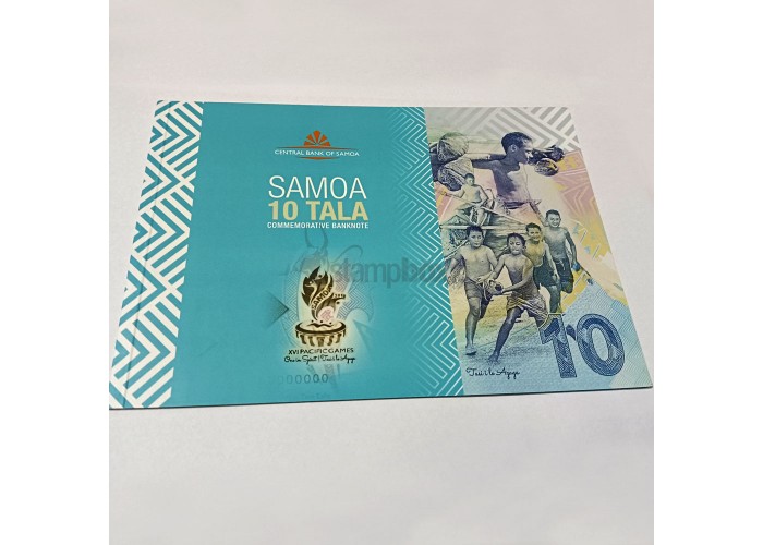 SAMOA  10 TALA  2019 P-NEW UNC POLYMER FOLDER