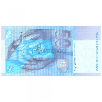 SLOVAKIA 50 KORUN 1993 P-21a UNC - RARE