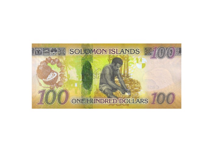 SOLOMON ISLANDS 100 DOLLARS 2015 P-36b UNC