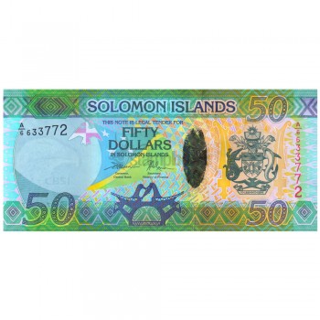SOLOMON ISLANDS 50 DOLLARS 2017 P-35a UNC