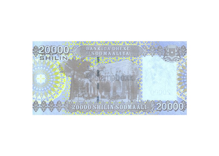 SOMALIA 20000 SHILIN SOOMAALI 2010 (2023) P-42 UNC 