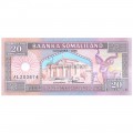 SOMALILAND 20 SHILLINGS 1996 P-3b UNC