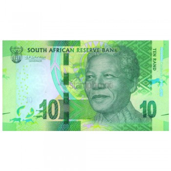 SOUTH AFRICA 10 RAND 2018 P-143 UNC
