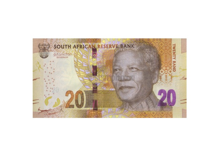 SOUTH AFRICA 20 RAND 2013-16 P-139 UNC
