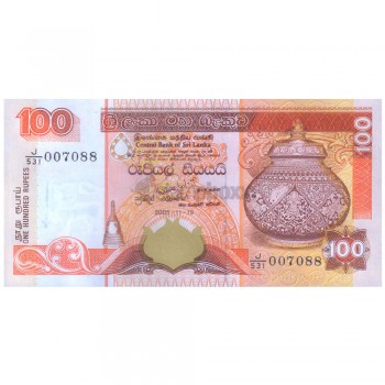 SRI LANKA 100 RUPEES 2005 P-111d UNC