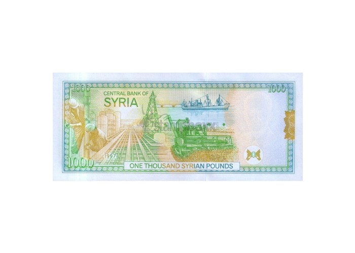 SYRIA 1000 POUNDS 1998 P-111 UNC