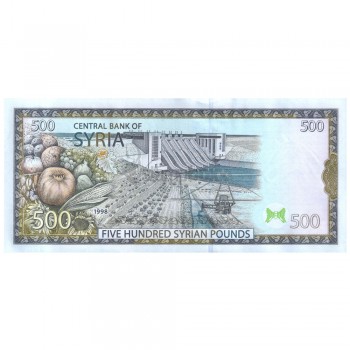 SYRIA 500 POUNDS 1998 P-110 UNC