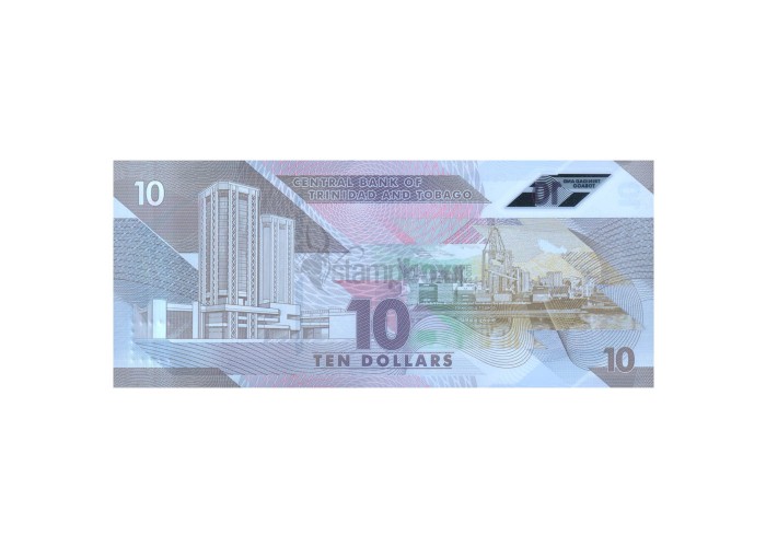 TRINIDAD & TOBAGO 10 DOLLARS 2020 P-NEW UNC