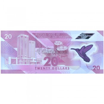 TRINIDAD & TOBAGO 20 DOLLARS 2020 P-NEW UNC