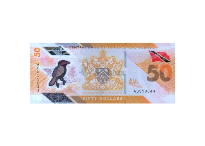 TRINIDAD & TOBAGO 50 DOLLARS 2020 P-NEW UNC