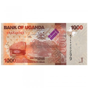 UGANDA 1000 SHILLINGS 2021 P-49 UNC