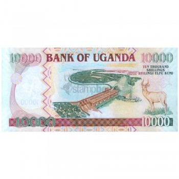 UGANDA 10000 SHILLINGS 2009 P-45c UNC 