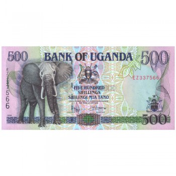 UGANDA 500 SHILLINGS 1998 P-35b UNC