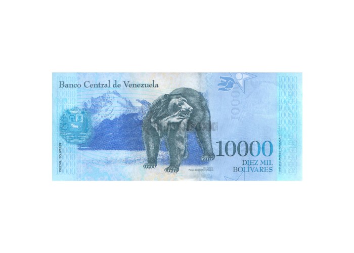 VENEZUELA 10000 BOLIVERS 2017 P-98bUNC