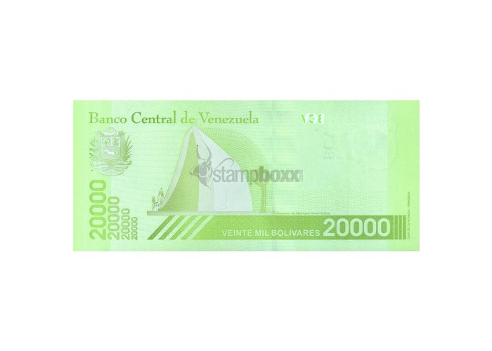 VENEZUELA 20000 BOLIVARES 2019 P-NEW(2) UNC