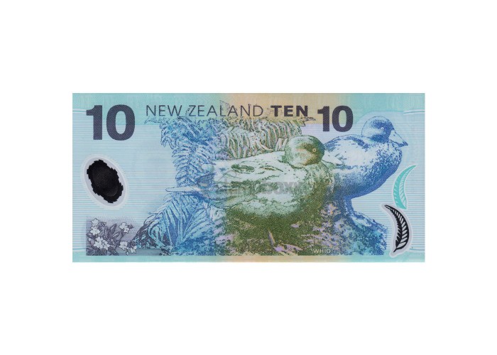 NEW ZEALAND 10 DOLLARS 2007 P-186 UNC POLYMER