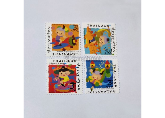 THAILAND 4v NATIONAL CHILDRENS DAY 2019 MNH