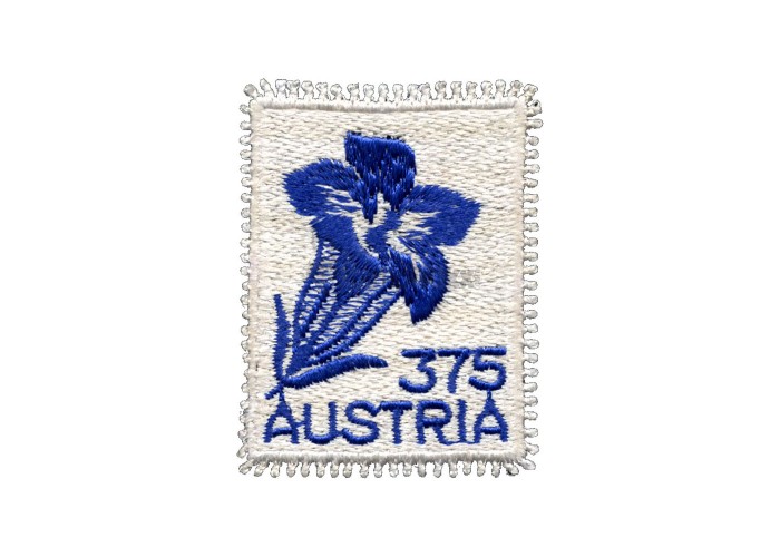 AUSTRIA - EMBROIDERED STAMP 2008 MNH